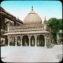 Grab von Nizamuddin Auliya, Delhi, Indien, spätes 19. oder frühes 20. Jahrhundert