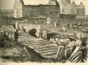 Gräber der Könige, St. Orans Kapelle und Iona Kathedrale, 1898