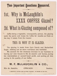 Handelskarte, Werbung für McLaughlin