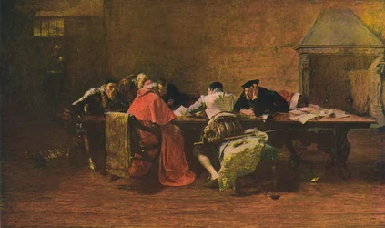 Verrat, 1867, um 1902