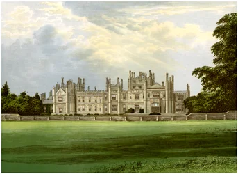 Tregothnan, Cornwall, Heim von Viscount Falmouth, um 1880