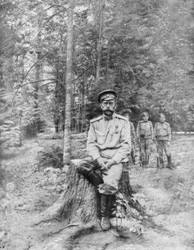 Zar Nikolaus II. im Exil, Tobolsk, Sibirien