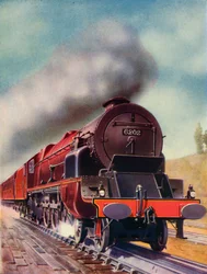 Turbinengetriebener Pacific der L.M.S. Eisenbahn, 1935-36