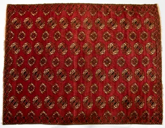 Turkmenischer Hauptteppich, 1870er Jahre