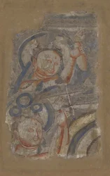 Zwei Bodhisattvas, ca. 6.-7. Jahrhundert