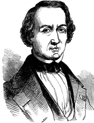 UJJ Leverrier, französischer Astronom, der 1846 die Position des Planeten Neptun berechnete, 1847