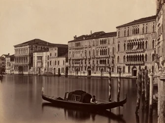 Unbetitelte venezianische Gondel