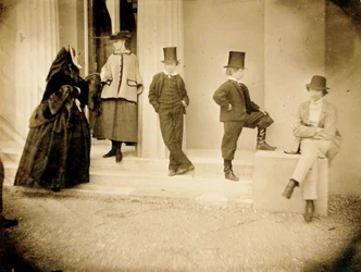 Ohne Titel [Familiengruppe], 1849-60