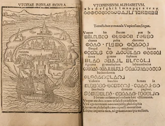 Utopia von Thomas More, 1516