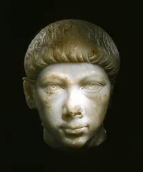 Valentinian II. oder Gratian, römische Kaiser des 4. Jahrhunderts
