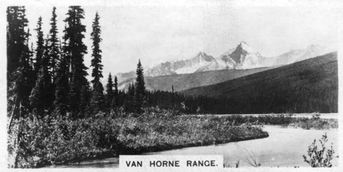 Van Horne Range, Kanadische Rockies, um 1920er