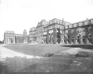 Vassar College, Poughkeepsie, New York State, USA, um 1900