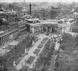 Siegesparade durch den Admiralty Arch und den Mall, 19. Juli 1919