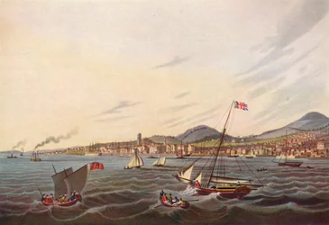 Ansicht von Dundee, 1824