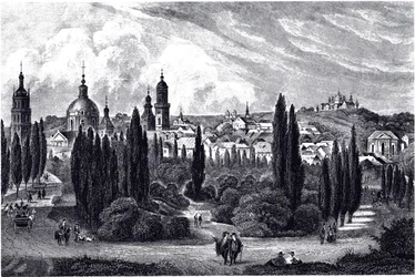 Ansicht von Lemberg, ca. 1845
