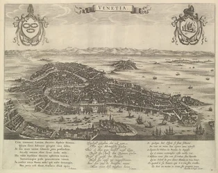 Ansicht von Venedig, Mitte des 17. Jahrhunderts