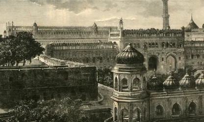 Ansicht des Großen Imambara, Lucknow, 1890