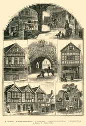 Ansichten in Chester, 1898