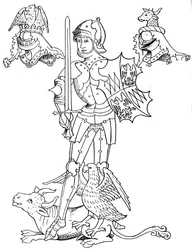 Warwick der Königsmacher, englischer Adliger und Soldat des 15. Jahrhunderts