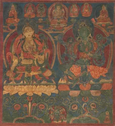 Weiße Tara und Grüne Tara, 1450-1500