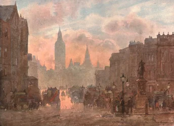 Whitehall von Charing Cross, c1899