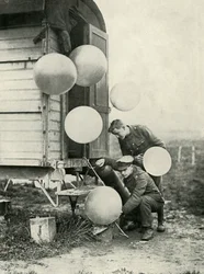 Wind- und Wetterberichte für die britische Armee, 1919