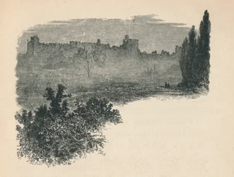 Windsor Castle vom Home Park, 1895