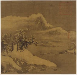 Winterlandschaft, Ming-Dynastie, 1368-1644