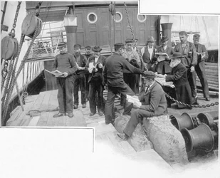 Mit Jack auf See, St Andrews Waterside Mission, London, um 1903