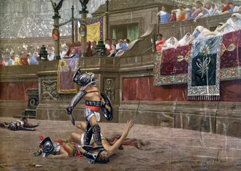 Mit einem gedrehten Daumen, Pollice Verso, 1872