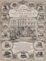Wm. L. McDonald, Hersteller von Kutschengeschirr & Co. Repository, Nr. 26 Beekman & 1..., 1852-86
