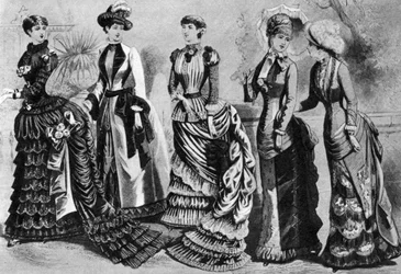 Damenmode der 1880er und 1890er Jahre, 1937