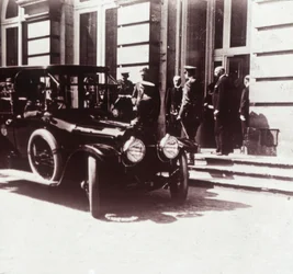 Woodrow Wilson und König Albert I., ca. 1914-1918