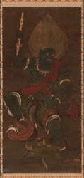 Yaksa-Form von Vajrapani Blue Fudo