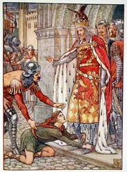 Der junge Owen appelliert an den König, 1911