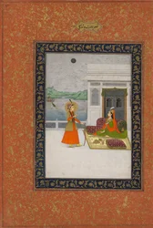 Yusuf und Zulaykha treffen sich, um 1764