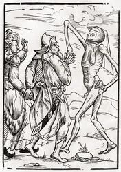 Der Tod kommt für den ungläubigen Ehemann, aus 