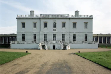 Außenansicht des Queens House, Greenwich, London