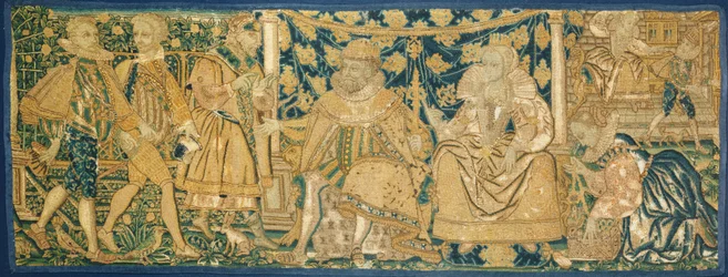 Stickerei-Valance, ca. 1575