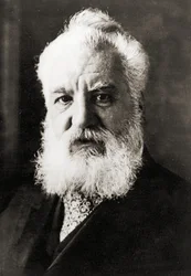 Alexander Graham Bell, ca. 1920 (s/w Foto)