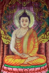 Buddha-Donnerstag. Wat Simuong. Wat Si Muang. Vientiane, Laos