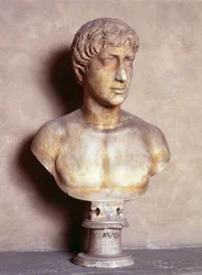 Büste des Augustus, römisch