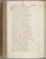 Kopie der Chronik von Andrew of Wyntoun, Fol 325 verso, ca. 1550