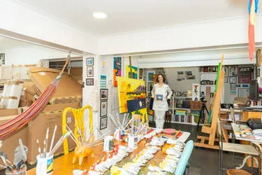 Cristina Rodriguez in ihrem Studio
