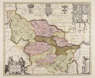 Ducatus Eboracensis pars occidentalis = Der Westteil von Yorkshire