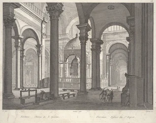 Florenz: Kirche des Heiligen Geistes