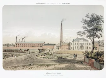 Allgemeine Industrieszenen Zinkwerke in Mülheim an der Ruhr, Deutschland