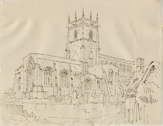 Gnosall Kirche