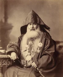 Harootiun Vehabedian, der armenische Patriarch von Jerusalem, 1900-10