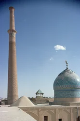 Harun Vilayet Kuppel und das Ali Minarett, wahrscheinlich 17. Jahrhundert (Foto)